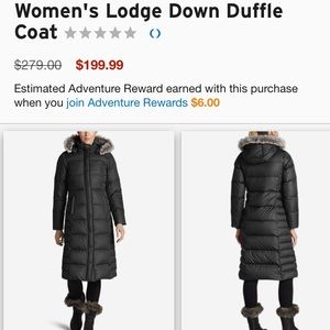 Eddie Bauer lodge parka